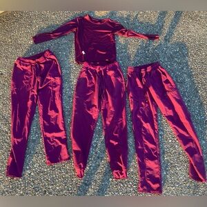 3 Scrub Pants and 1 Top
